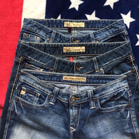 BKE & Big Star Denim - 3 Jeans BKE Starlight  Culture & Big Star Maddie